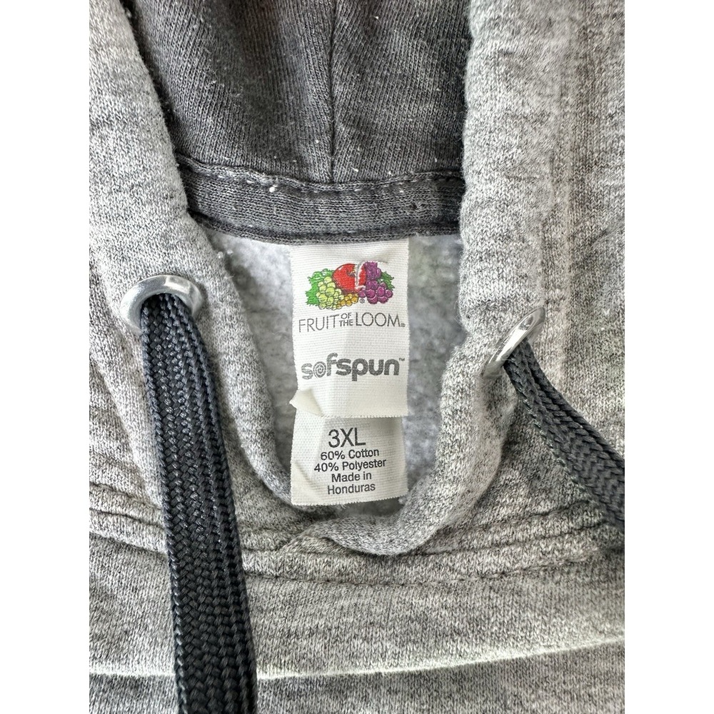 Denver Nuggets Rainbow Skyline Sweatshirt Mens 3XL Fruit Of The Loom NBA Hoodie - Picture 5 of 5